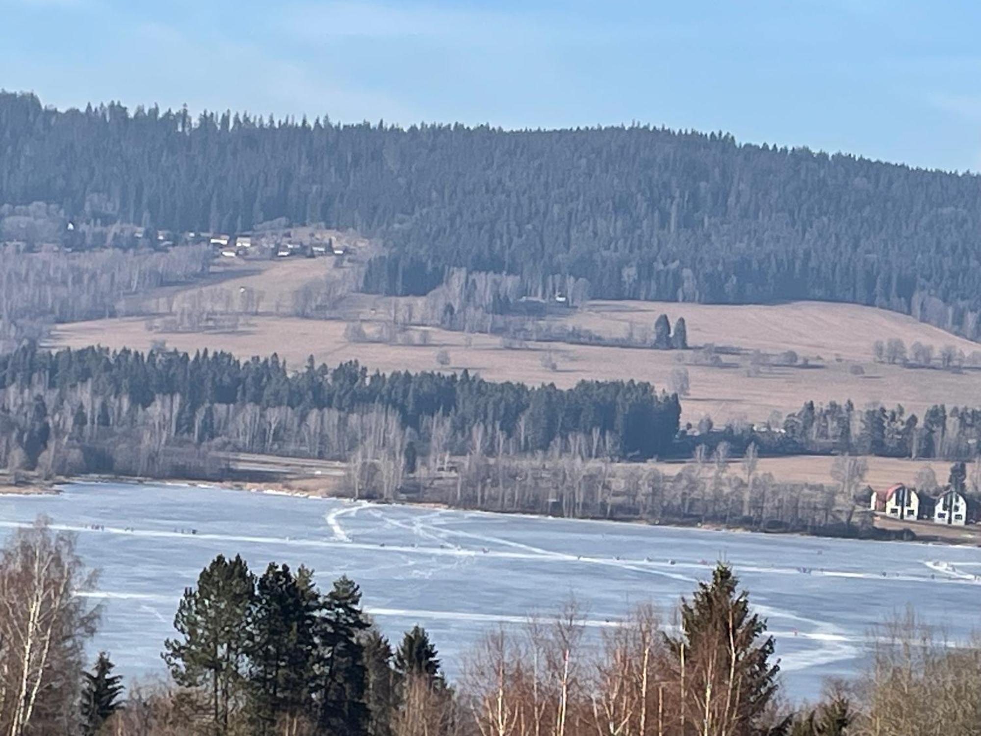 Apartmany Hajovna Lipno Loučovice Buitenkant foto