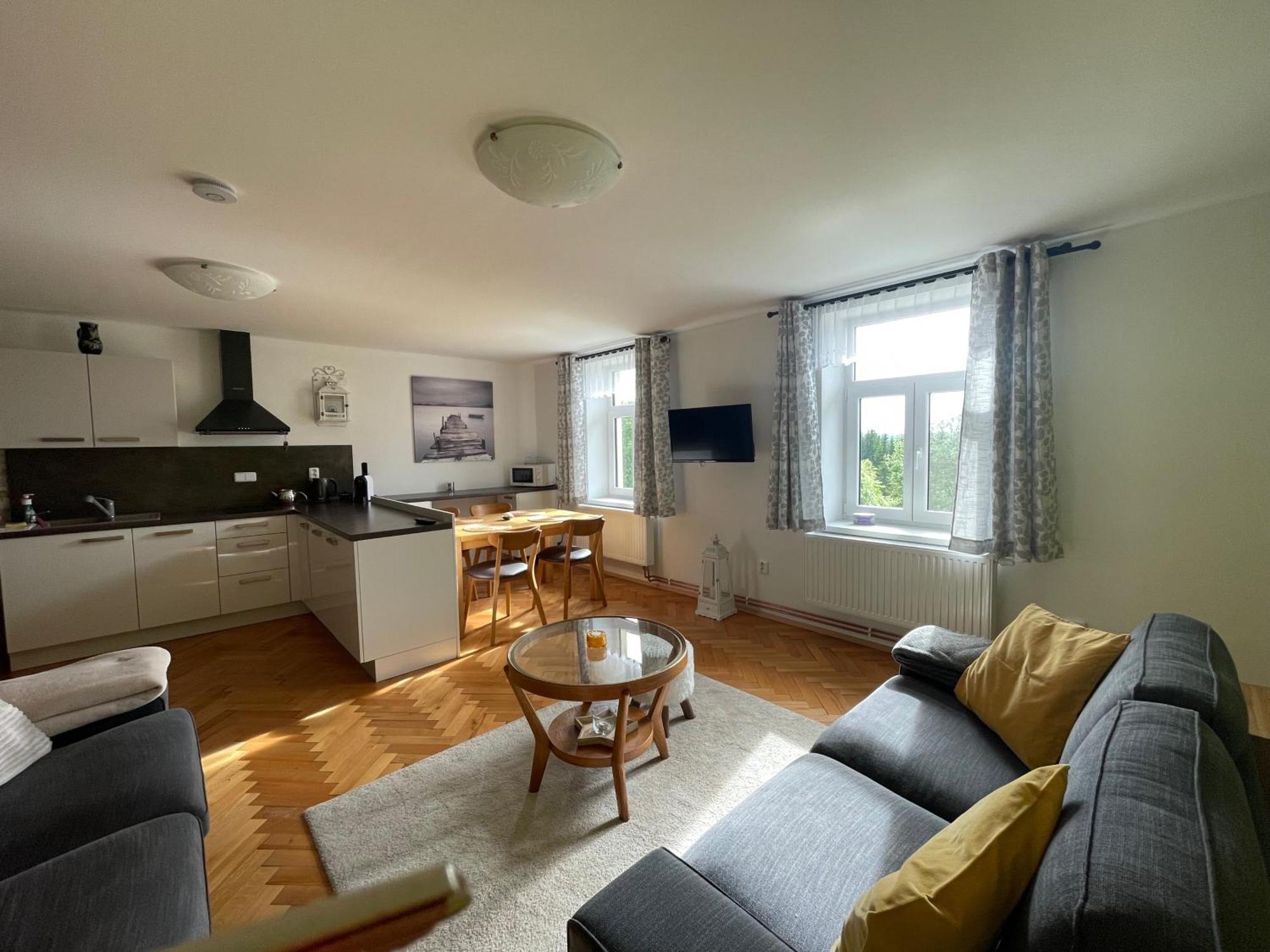 Apartmany Hajovna Lipno Loučovice Buitenkant foto